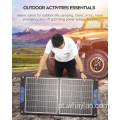 Painel solar portátil como gerador solar